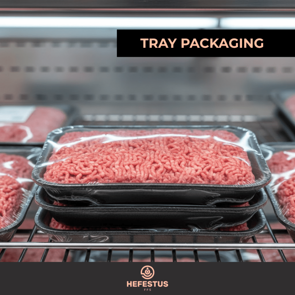 How Ground Meat Is Packaged: Tray Packaging