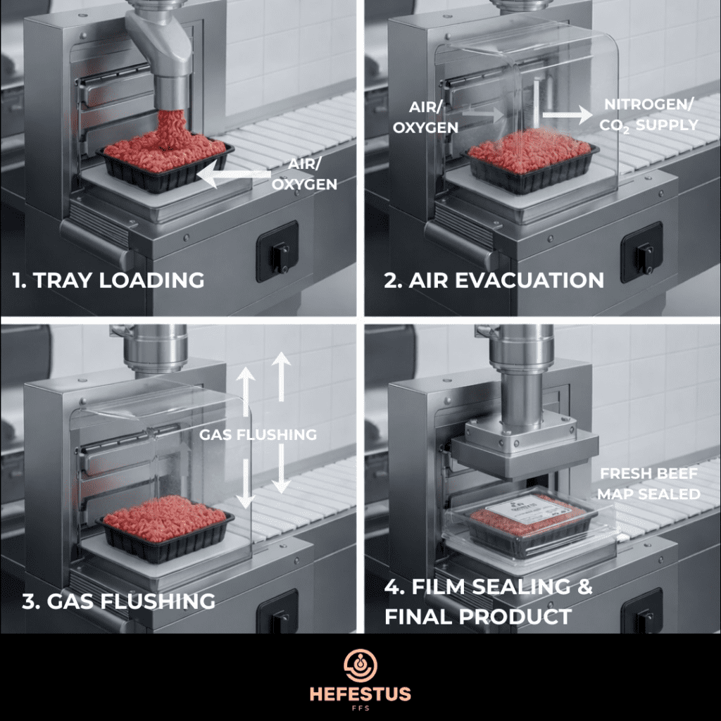 What Is MAP Packaging for Meat - MAP Packaging Process