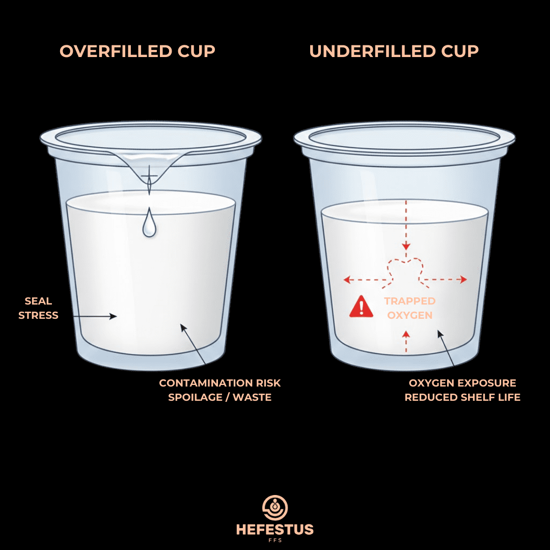 Overfilled Cup vs. Underfilled Cup
