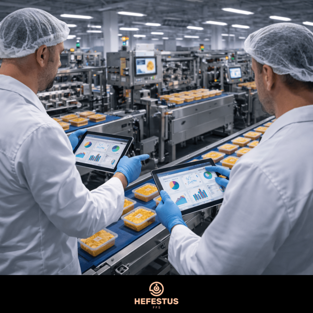 Engineers Reviewing Packaging Line Design