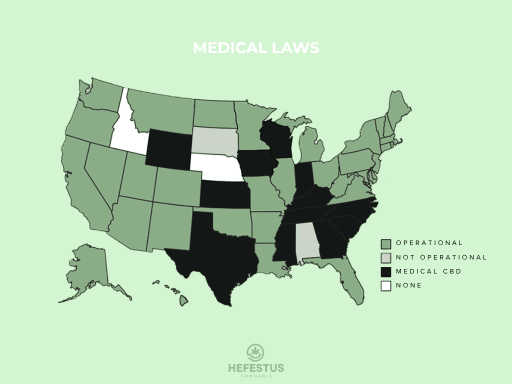 Marijuana Laws by State - Medical Laws